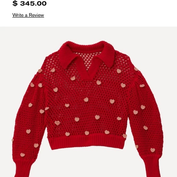 FARM Rio Sweaters - FARM Rio Heart sweater! ❤️❤️❤️